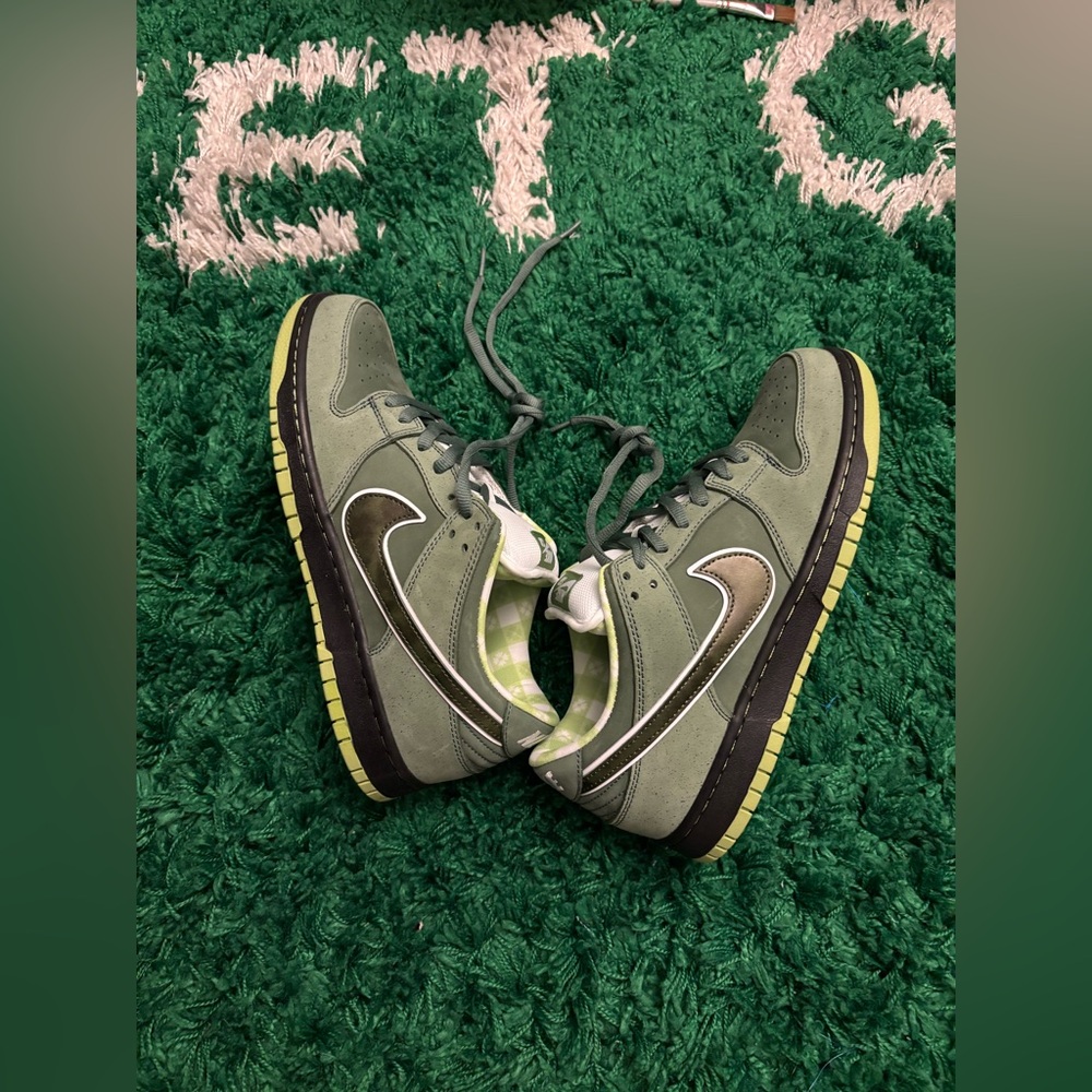 Green lobster dunk 🦞🦞🔥🔥 no box size 10 like new ✅